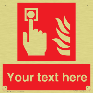 Custom Fire Alarm call point